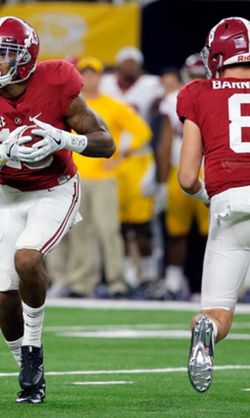 Saban not speculating about Alabama's fresh QBs after opener